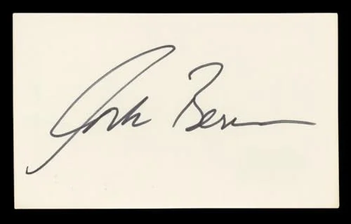 Corbin Bernsen — Corbin Bernsen L.A. Law Authentic Signed 3x5 Index Card Autographed BAS #BL96486, image 3