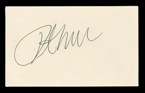 Peter Weller — Peter Weller RoboCop Authentic Signed 3x5 Index Card Autographed BAS #BL96753, image 3