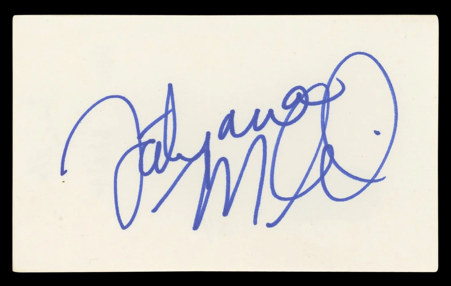 Tatyana Ali — Tatyana Ali Fresh Prince of Bel-Air Authentic Signed 3x5 Index Card BAS #BL96801
