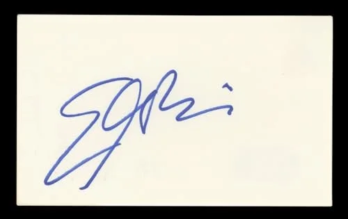 Ellen Barkin — Ellen Barkin Sea of Love Authentic Signed 3x5 Index Card BAS #BL96480, изображение 3