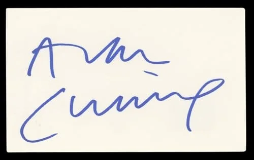 Alan Cumming — Alan Cumming The Good Wife Authentic Signed 3x5 Index Card BAS #BL96794, изображение 3