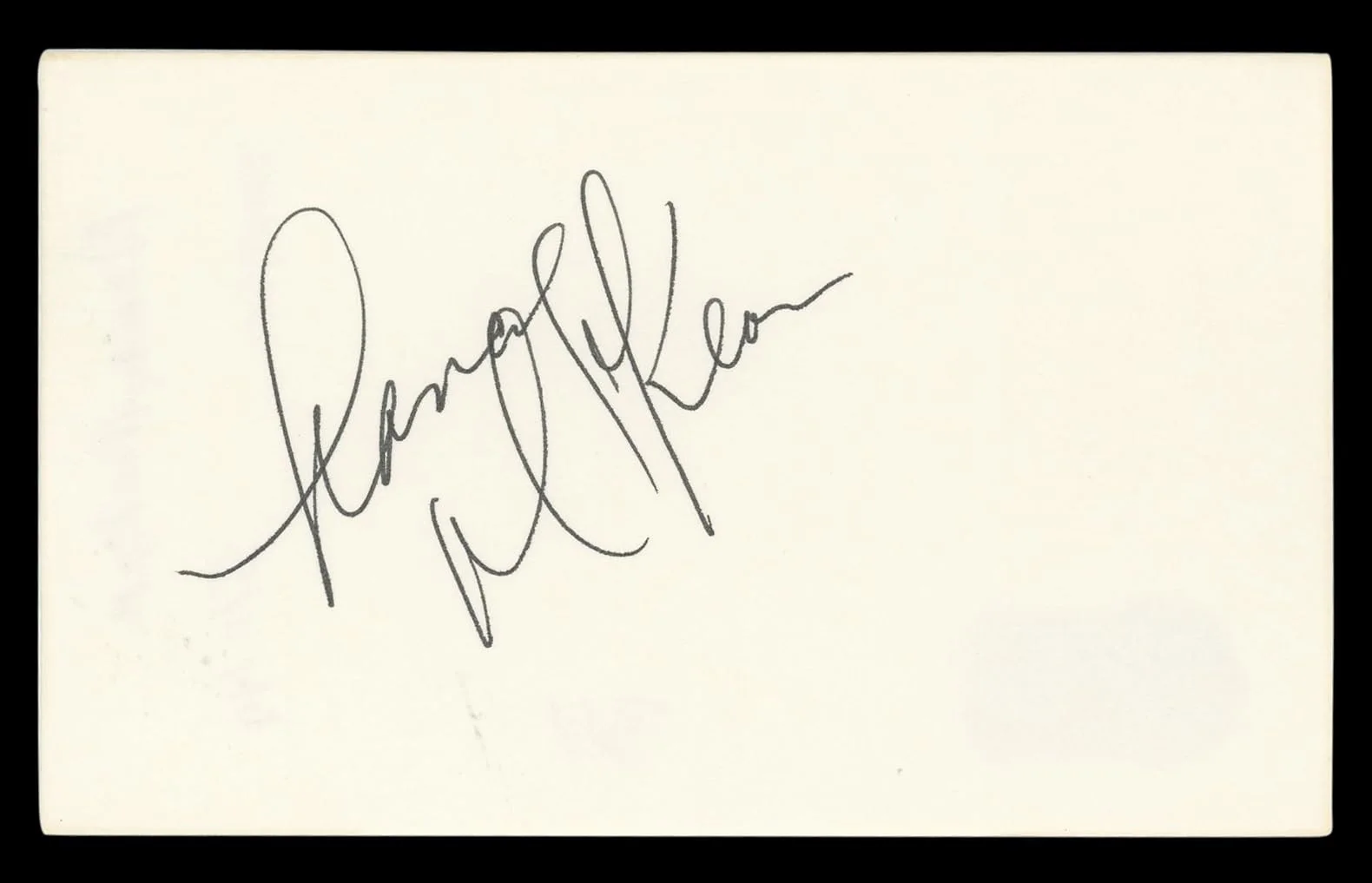 Nancy McKeon — Nancy McKeon The Facts of Life Authentic Signed 3x5 Index Card BAS #BL96374, image 4