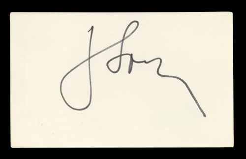 John Stamos — John Stamos Full House Authentic Signed 3x5 Index Card Autographed BAS #BL96614, image 3