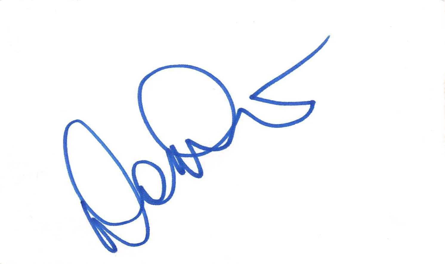 Donna D'Errico — Donna D'Errico Baywatch Authentic Signed 3x5 Index Card Autographed BAS #BL96300, изображение 4