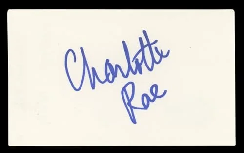 Charlotte Rae — Charlotte Rae The Facts of Life Authentic Signed 3x5 Index Card BAS #BL96729, изображение 3