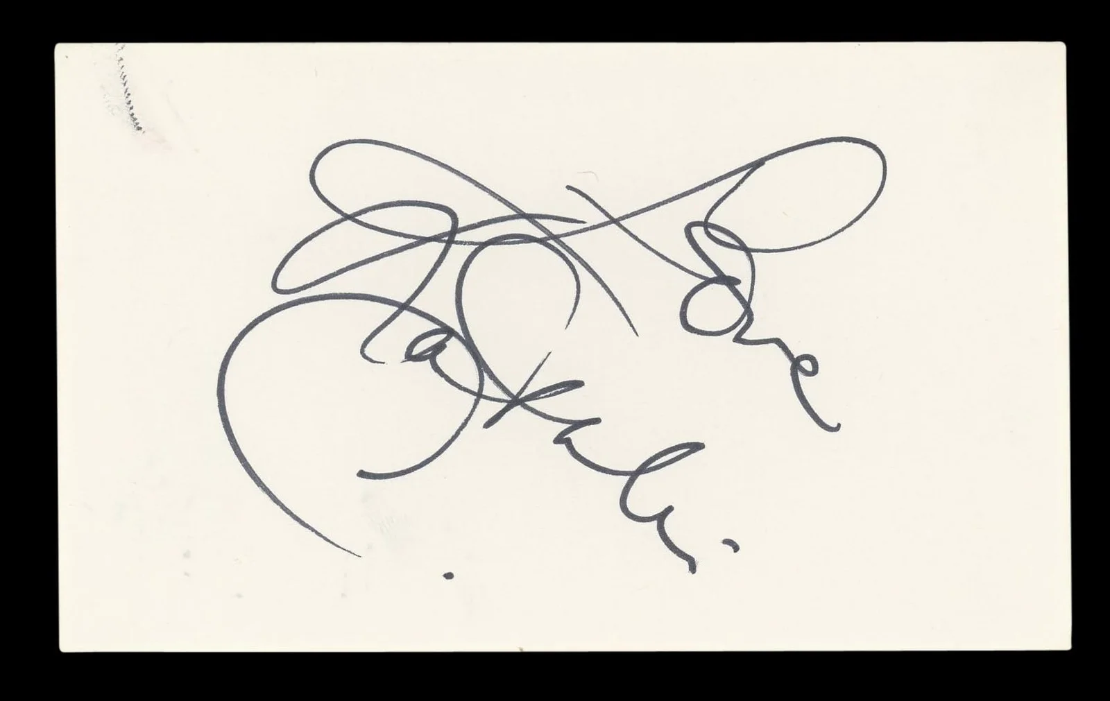 Natalie Cole — Natalie Cole "Love" Authentic Signed 3x5 Index Card Autographed BAS #BL96711, image 4
