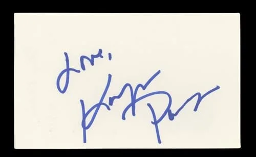 Karyn Parsons — Karyn Parsons Fresh Prince of Bel-Air "Love" Signed 3x5 Index Card BAS #BL96474, изображение 3