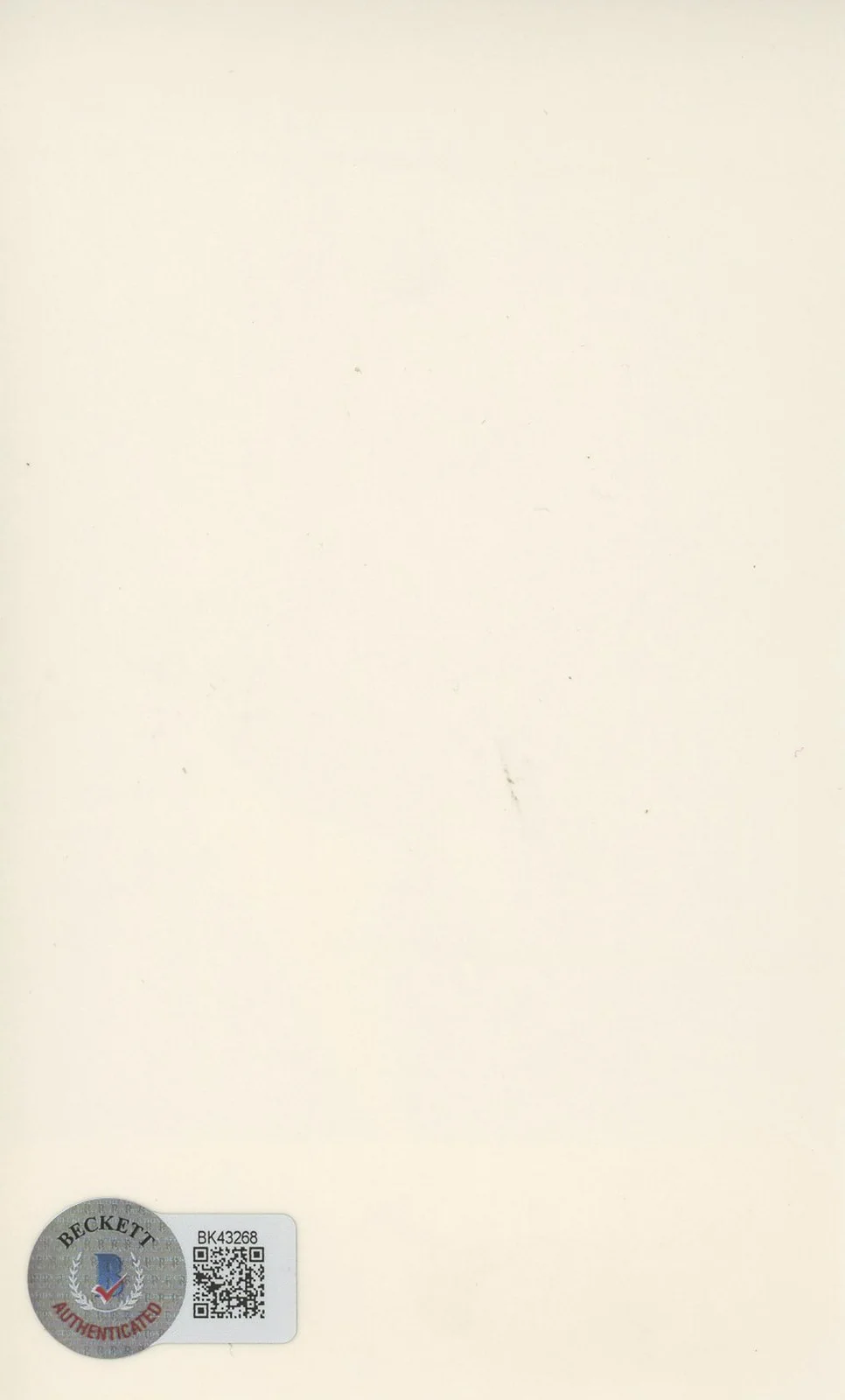 Albert Finney — Albert Finney Erin Brockovich "To Don Regards" Signed 2.5x5.5 Photo BAS #BK43268, image 2