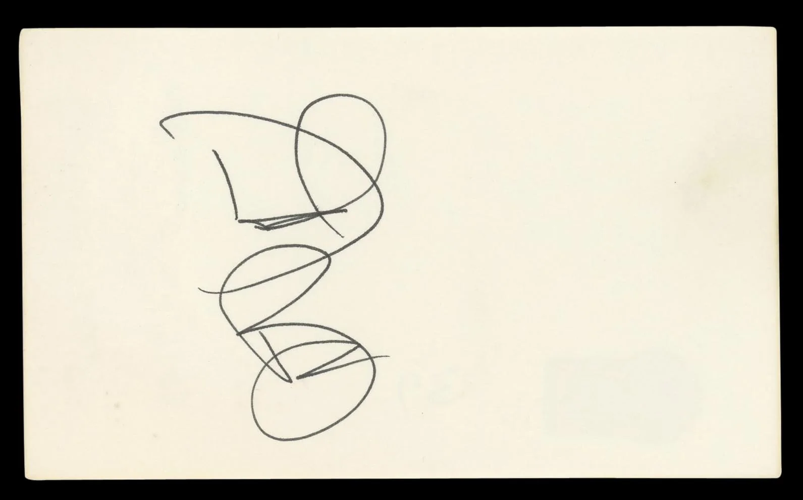 Diedrich Bader — Diedrich Bader Napoleon Dynamite Authentic Signed 3x5 Index Card BAS #BL96944, image 4
