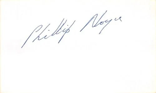 Phillip Noyce — Phillip Noyce The Giver Authentic Signed 3x5 Index Card Autographed BAS #BL96251, image 3