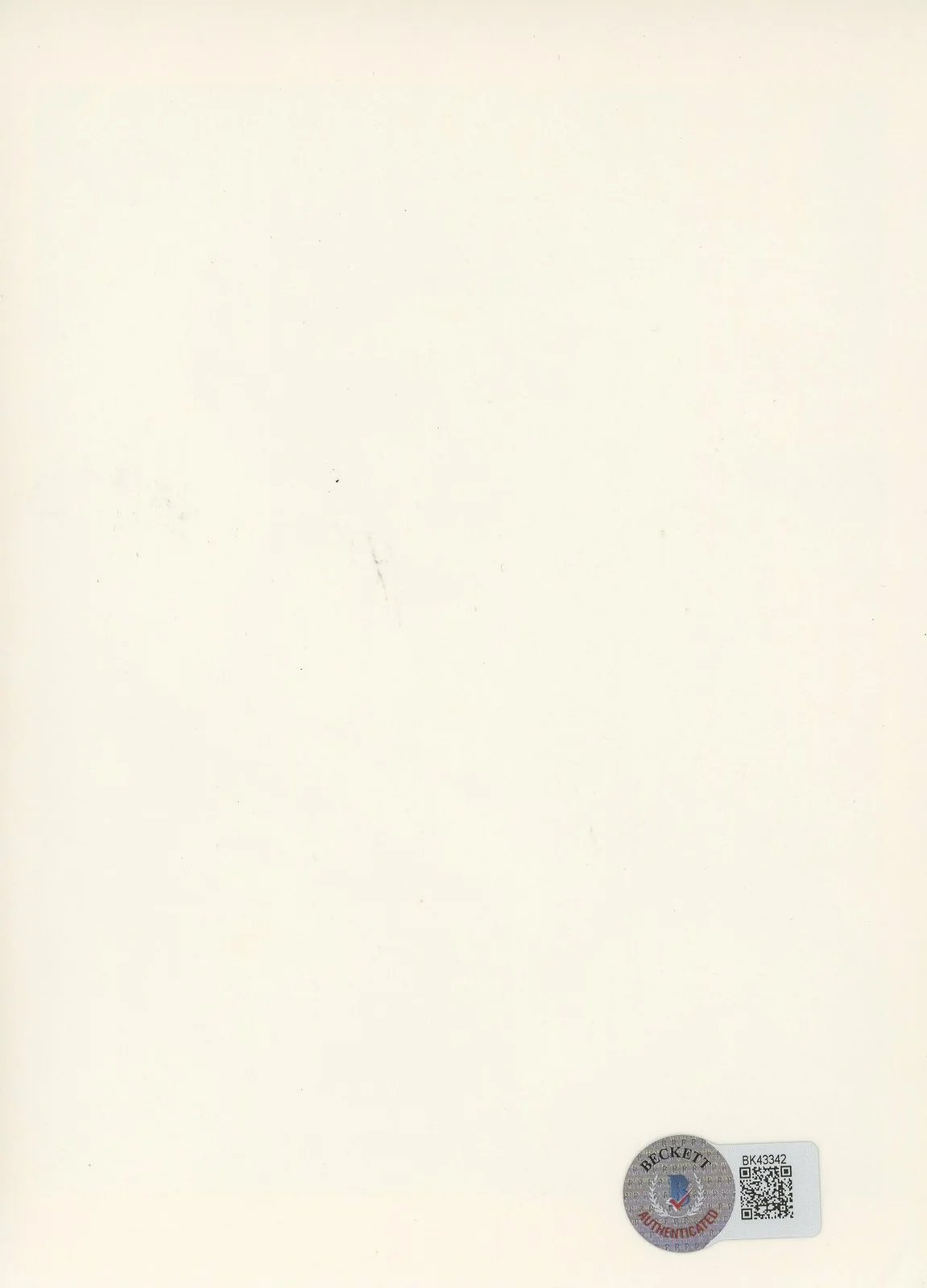 Claudette Colbert — Claudette Colbert It Happened One Night Authentic Signed 5x7 Photo BAS #BK43342, image 2
