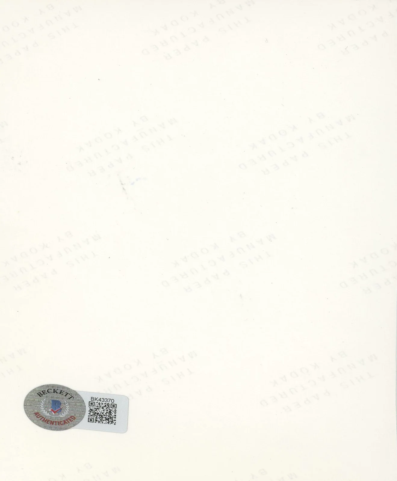 Butterfly McQueen — Butterfly McQueen Gone with the Wind Signed 4x6.5 Cut Photo BAS #BK43370, image 2