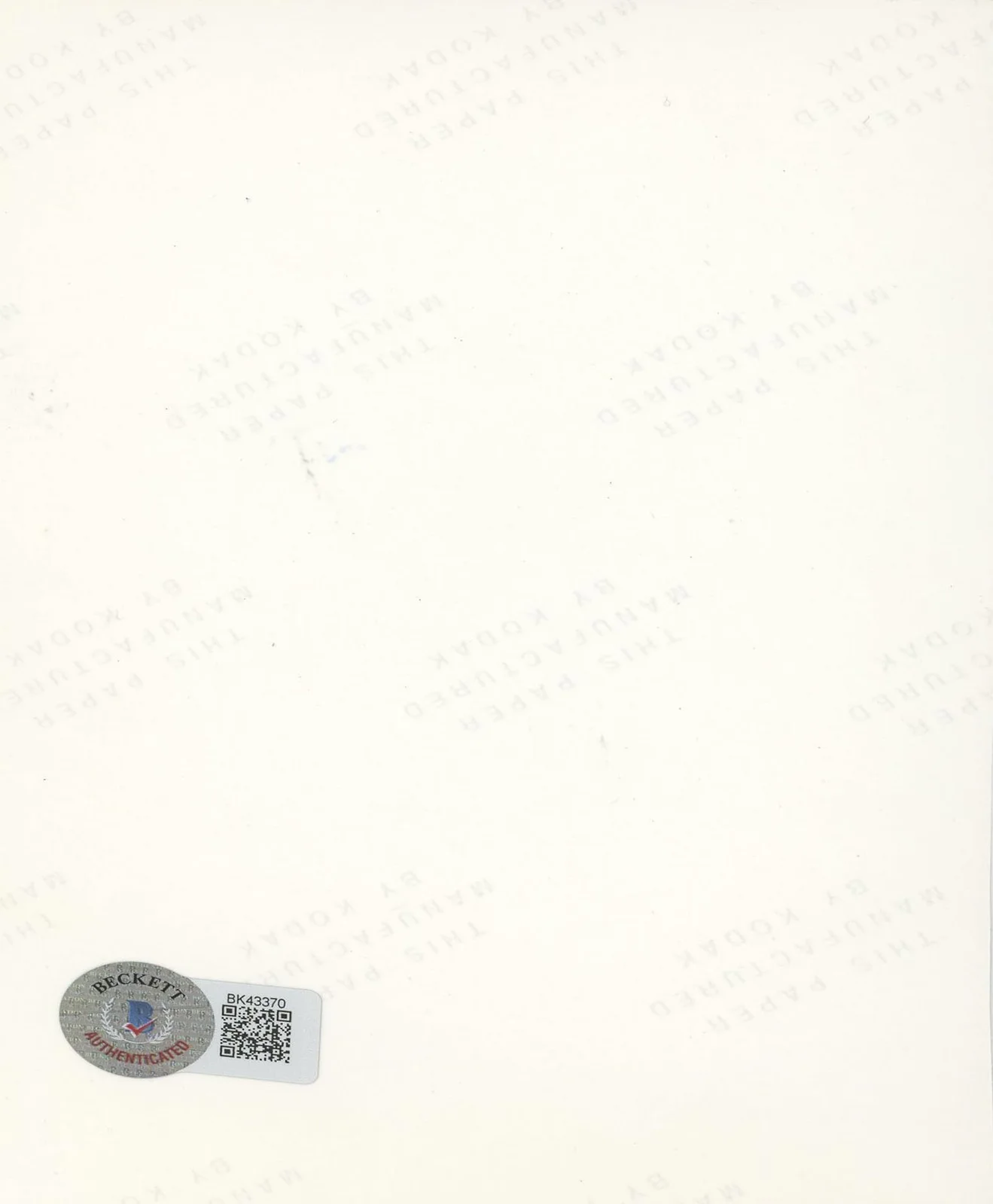 Butterfly McQueen — Butterfly McQueen Gone with the Wind Signed 4x6.5 Cut Photo BAS #BK43370, image 5
