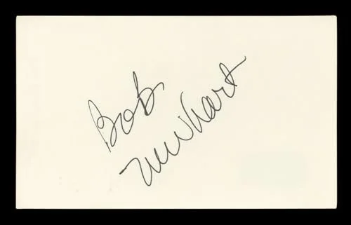Bob Newhart — Bob Newhart The Big Bang Theory Authentic Signed 3x5 Index Card BAS #BL96464, изображение 3