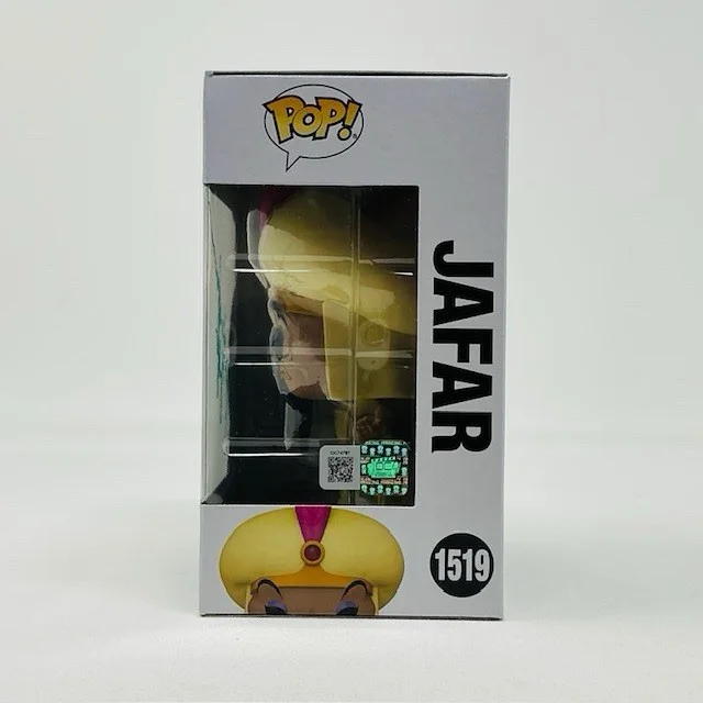 Jonathan Freeman Autographed Alladin Jafar Disney Villains Funko Pop #1519 OCCM, image 5