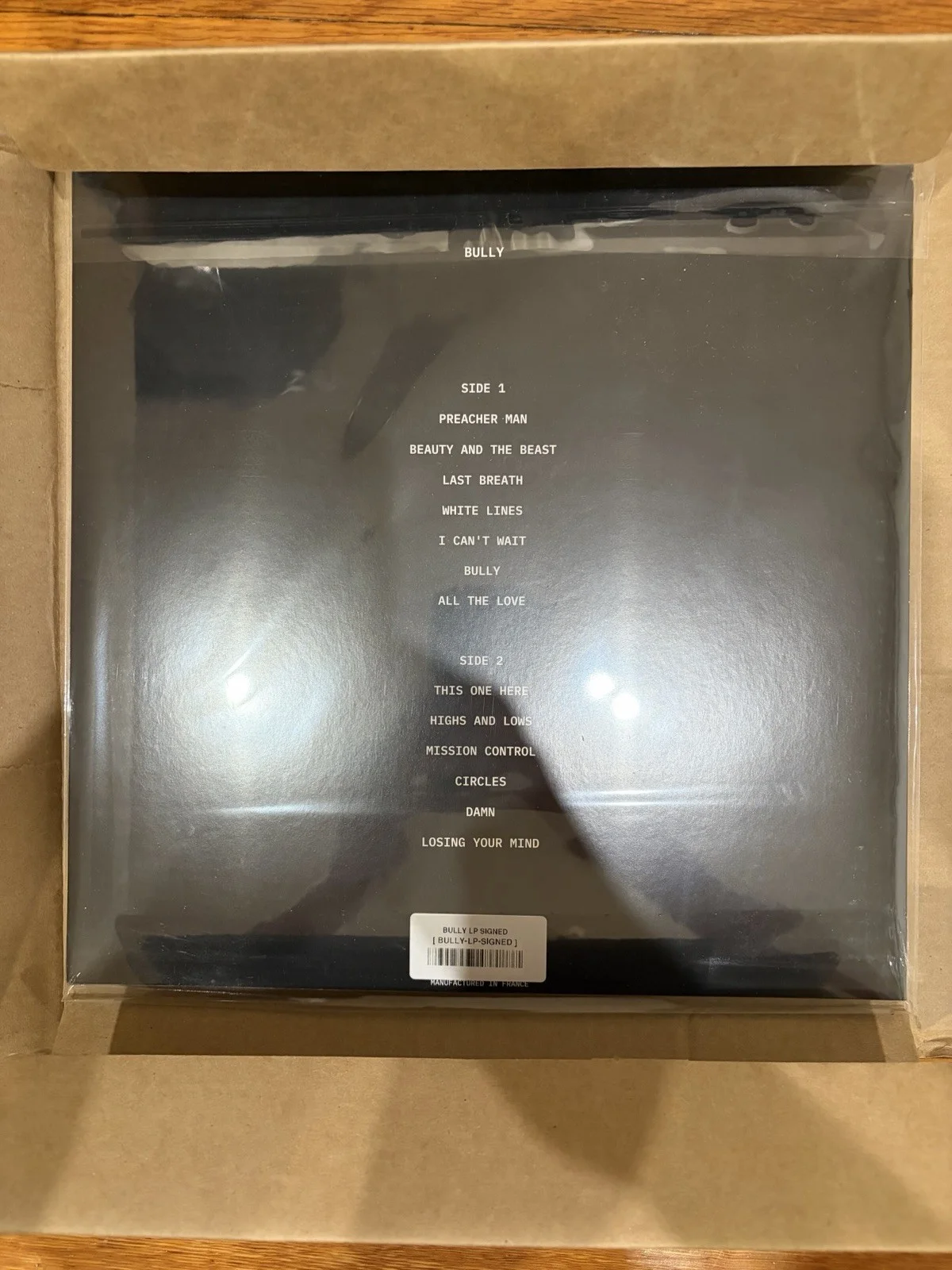 BULLY LP SIGNED BY KANYE WEST (YE), image 2