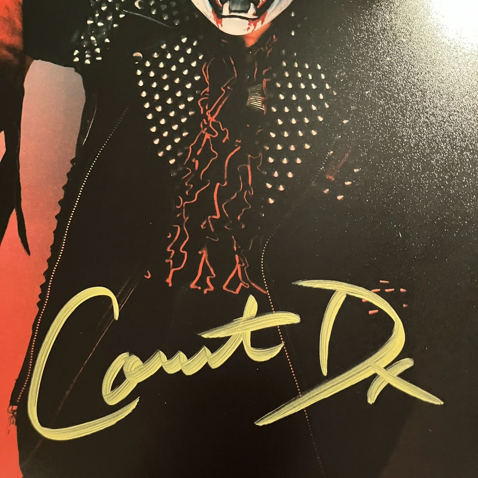 Rob Zombie BASSIST Piggy D COUNT D Signed Autograph 8x10 JSA COA Heavy Metal, изображение 2