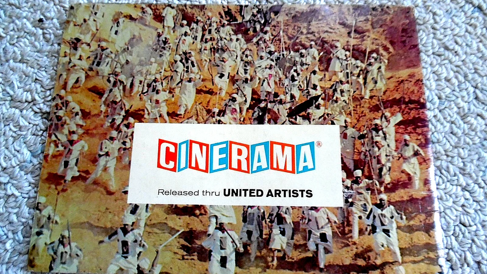KHARTOUM (1966) CINEMA FILM MOVIE SOUVENIR BROCHURE (CINERAMA), изображение 3