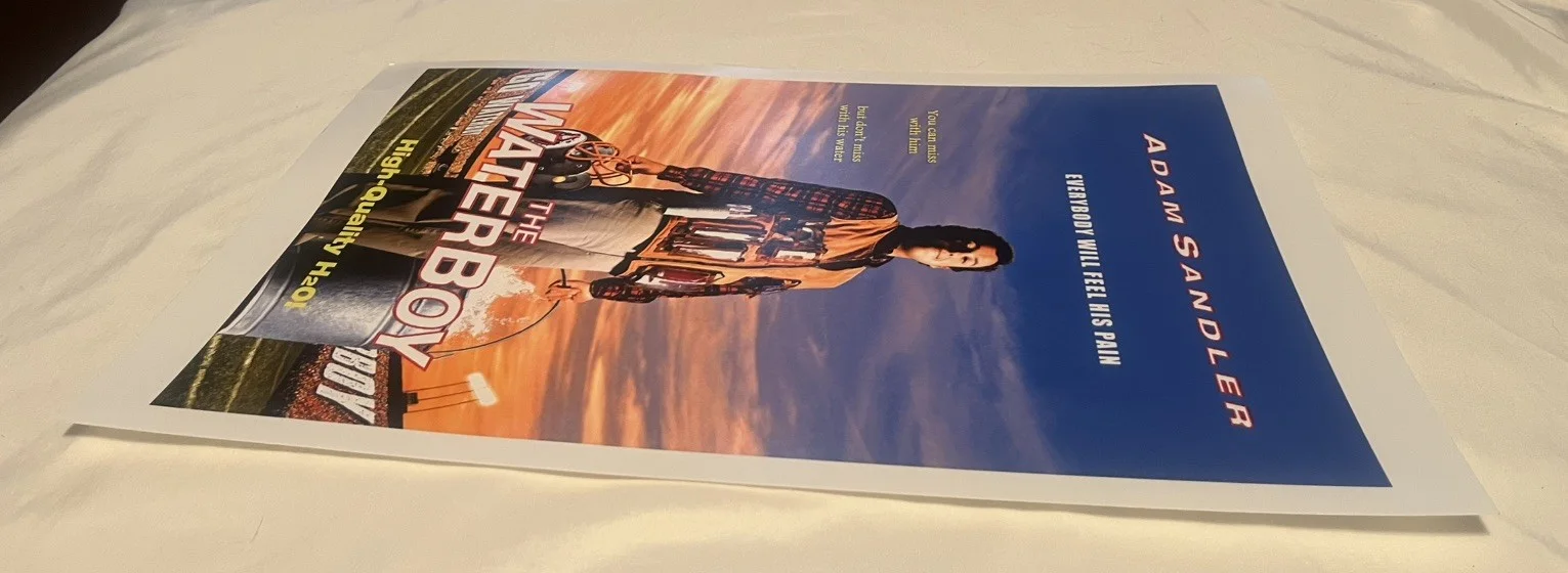 The Waterboy 11”Wx17”T, Movie Poster - Adam Sandler, EPSON paper, Print, изображение 5