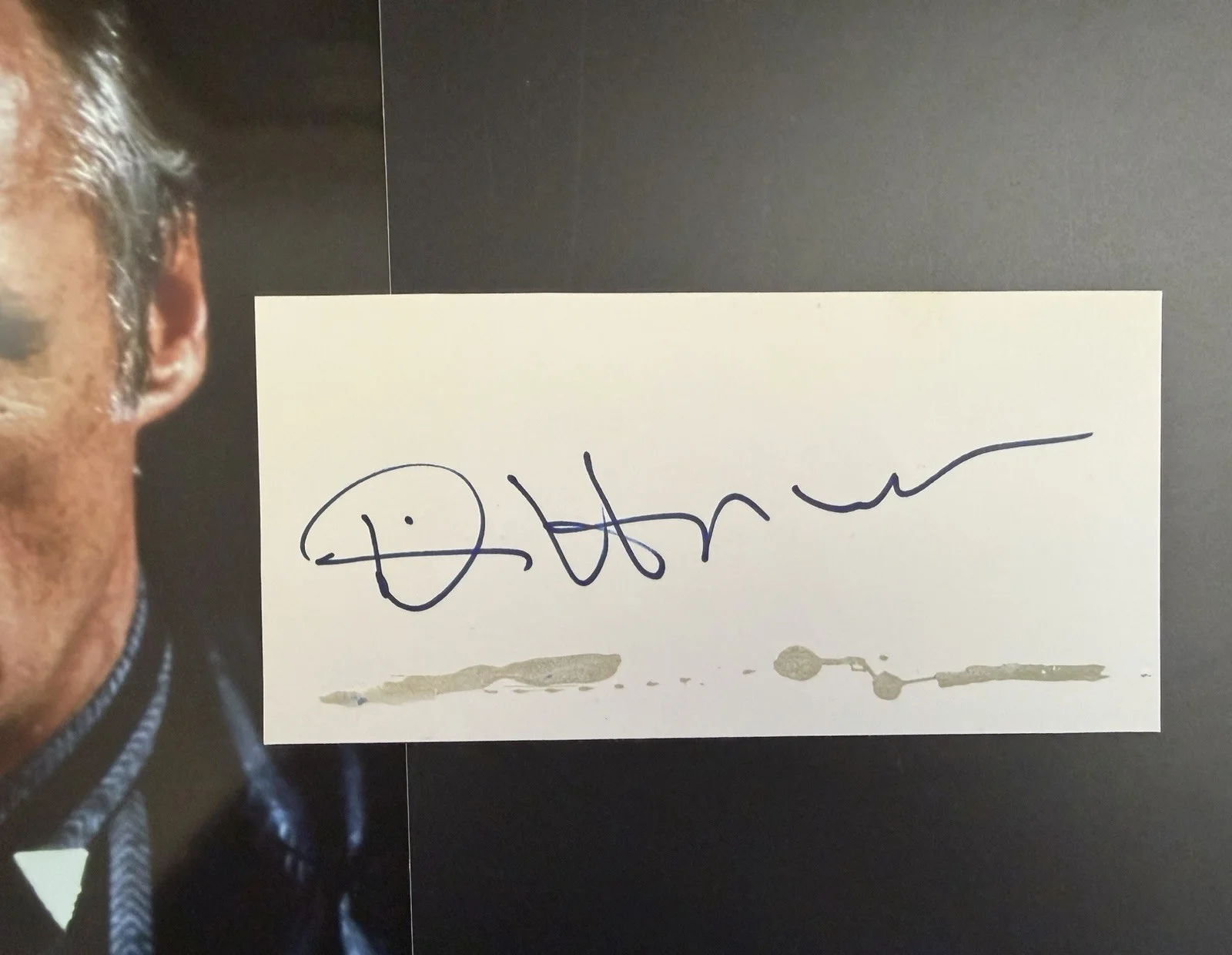 Dennis Hopper Signed Cut Autograph + 8x10 Photo Beckett - Easy Rider Blue Velvet, изображение 2