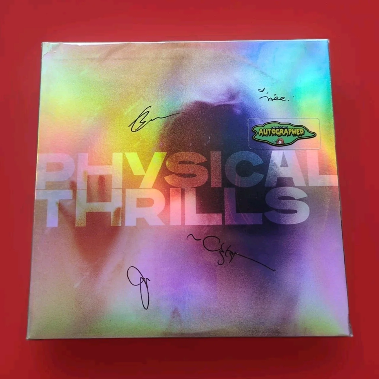 Signed Silversun Pickups Autographed Swoon Vinyl Record Brian Nikki LP ALBUM, изображение 4
