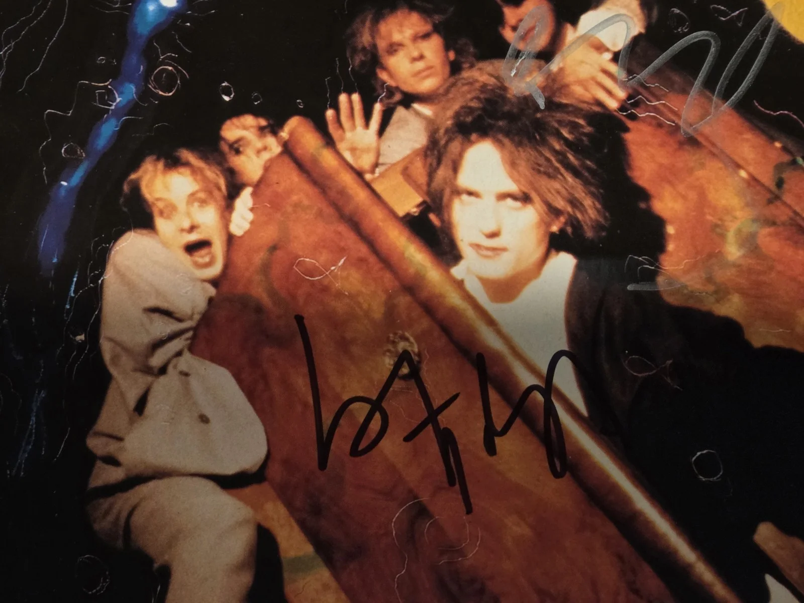 THE CURE signed auto "CLOSE TO ME" LP EP RECORD BECKETT LOA (BAS) ROBERT SMITH+2, изображение 5