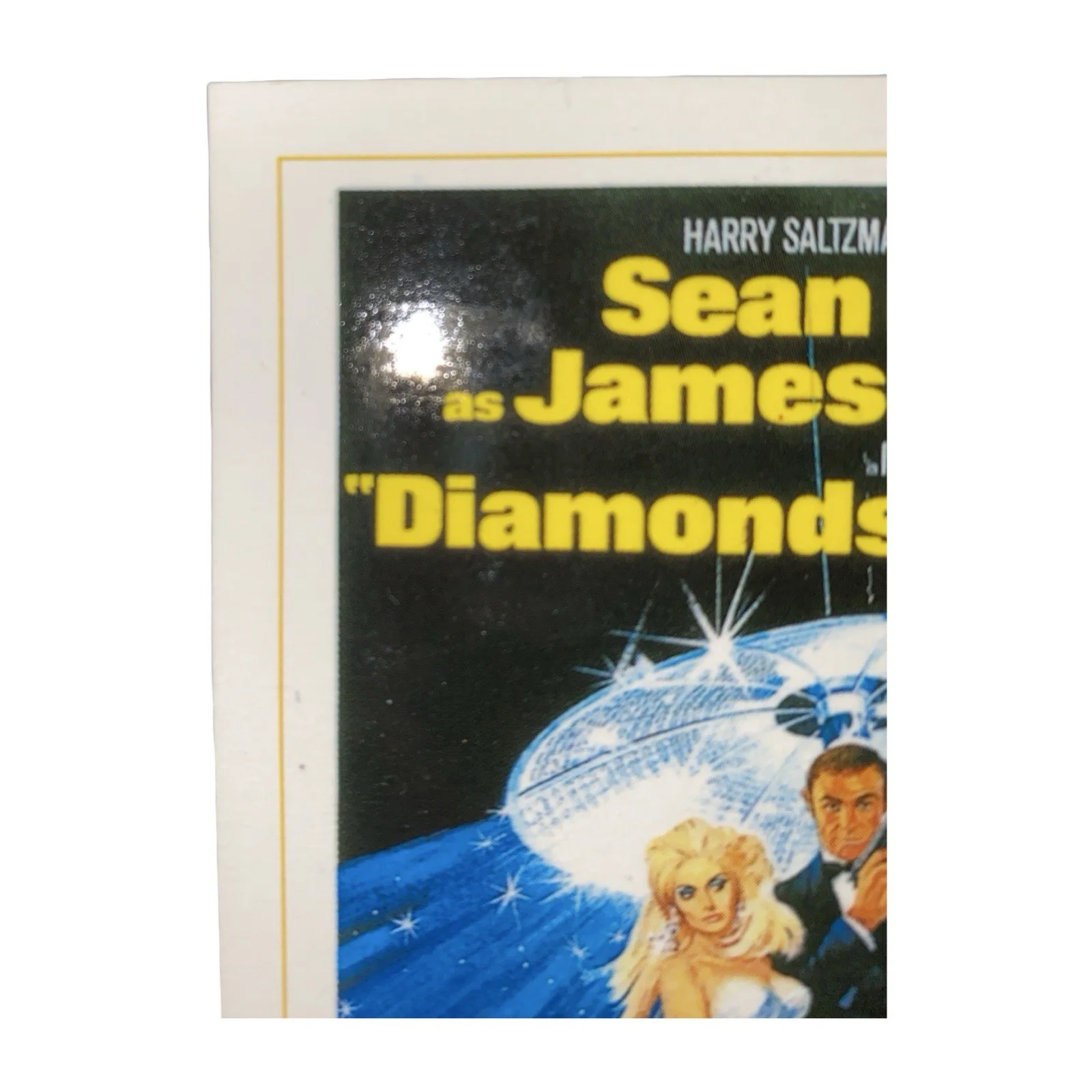 James Bond 007 Diamonds Are Forever Movie Postcard Sean Connery 2000 Licensed, изображение 3