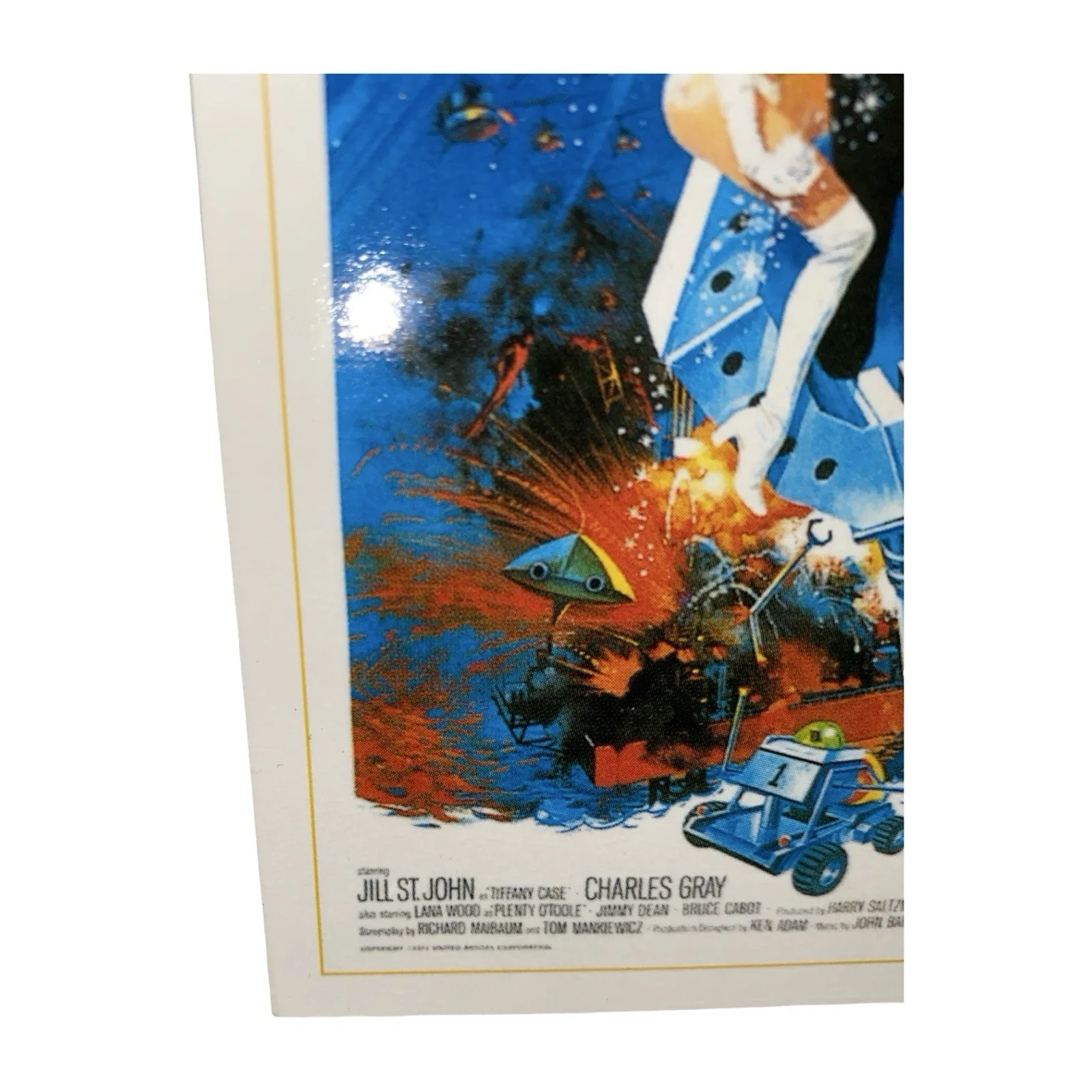 James Bond 007 Diamonds Are Forever Movie Postcard Sean Connery 2000 Licensed, изображение 5