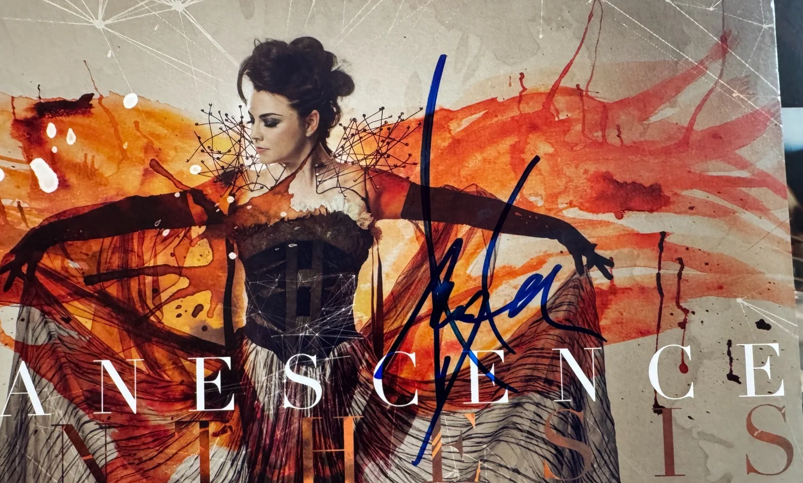 Amy Lee Signed Autographed Synthesis Vinyl LP Evanescence Beckett COA BAS, image 2