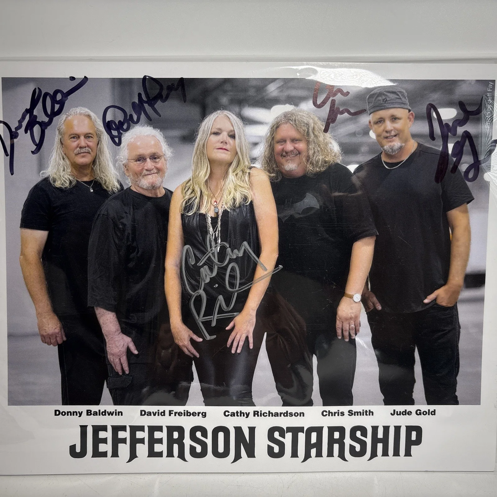 Jefferson Starship Signed 8x10 Photo Autographed Group Promo Picture Rock Band, изображение 5