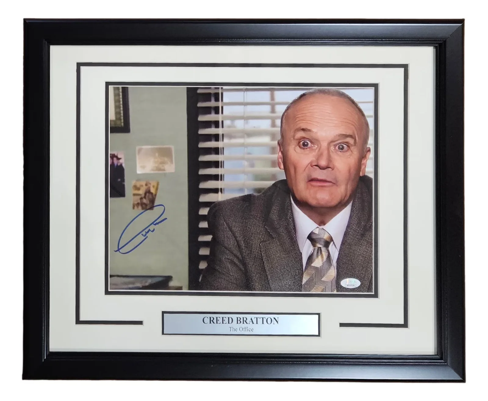 Creed Bratton — Creed Bratton Signed Framed 11x14 The Office Creed Interim Manager Photo JSA ITP, image 5