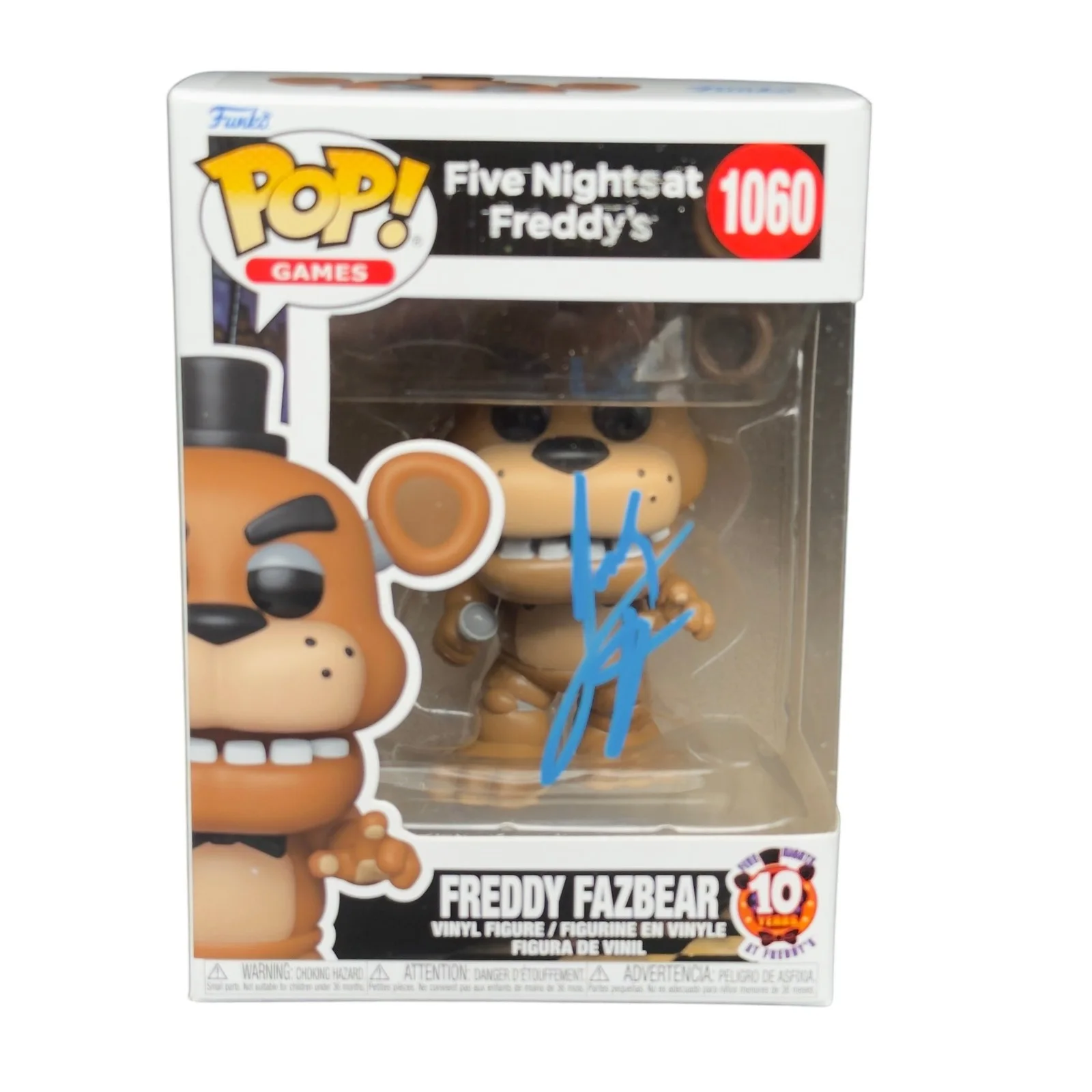 Josh Hutcherson — Josh Hutcherson Signed Five Nights At Freddys Funko Pop 1060 Beckett Autograph