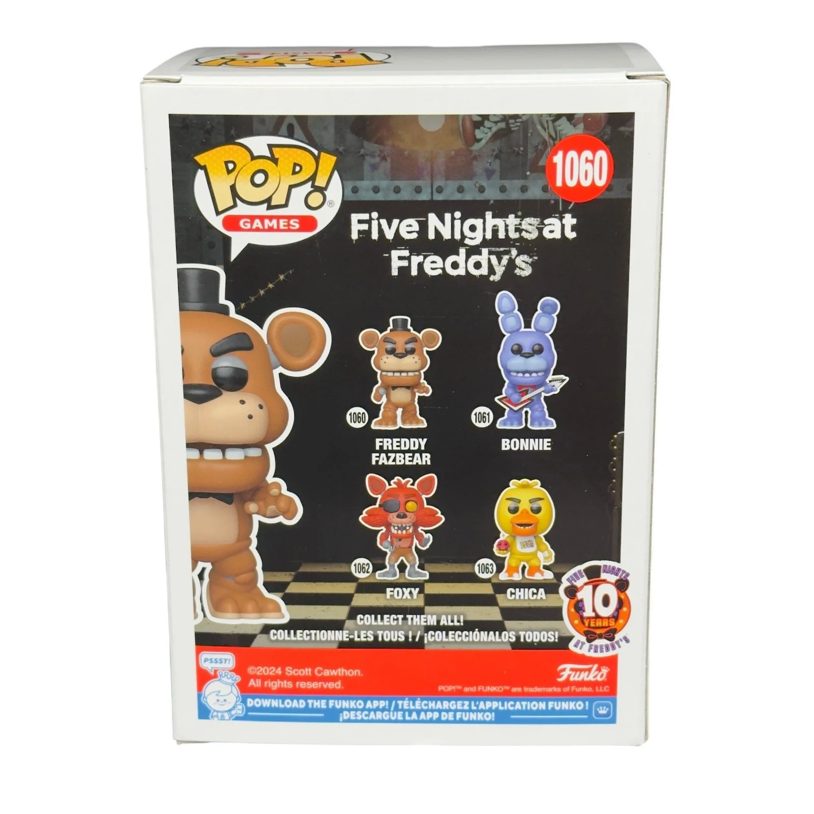 Josh Hutcherson — Josh Hutcherson Signed Five Nights At Freddys Funko Pop 1060 Beckett Autograph, image 3
