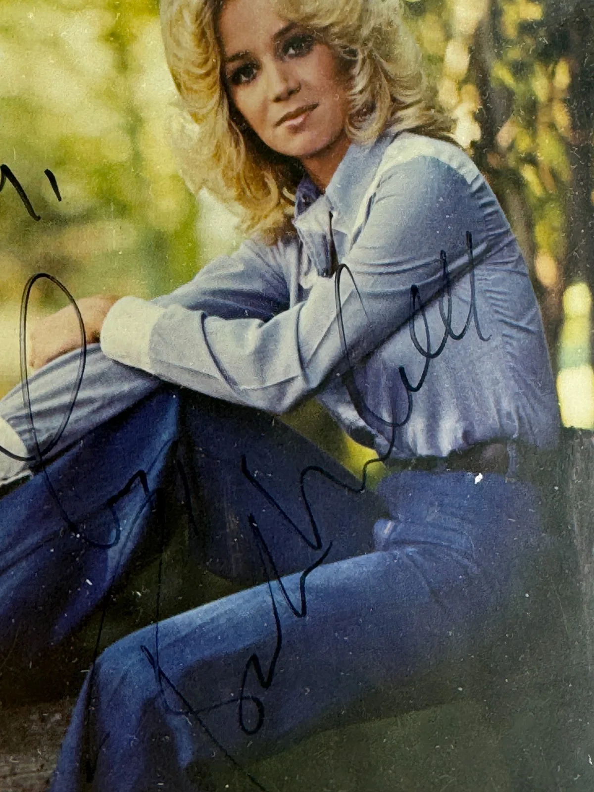 Vintage Barbara Mandrell Signed Lithograph – ABC Records Promo – Country Music, image 3