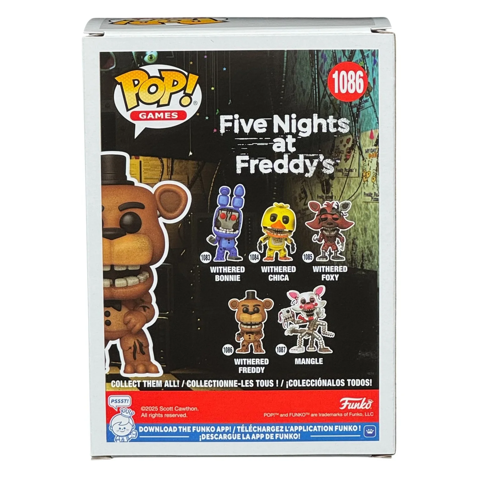 Matthew Lillard — Matthew Lillard Signed Withered Freddy Funko Pop 1066 "Afton" Beckett Autograph, image 3