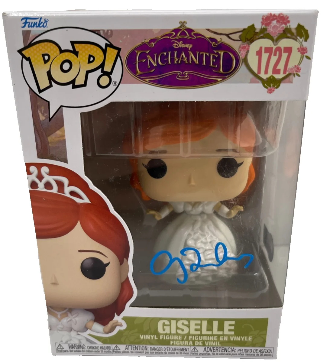 Amy Adams — Amy Adams Signed Giselle Funko Enchanted Authentic Autograph Beckett