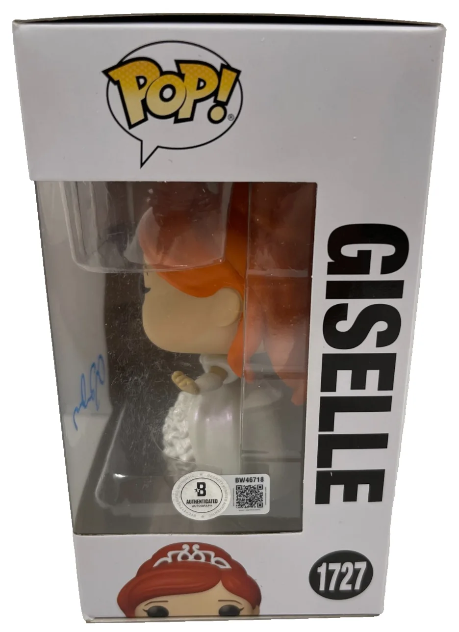 Amy Adams — Amy Adams Signed Giselle Funko Enchanted Authentic Autograph Beckett, изображение 2