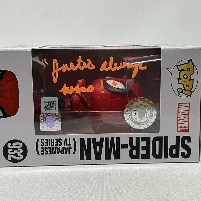 Christopher Daniel Barnes Autographed Marvel Spider-Man Funko Pop LE 6/25 OCCM, image 4