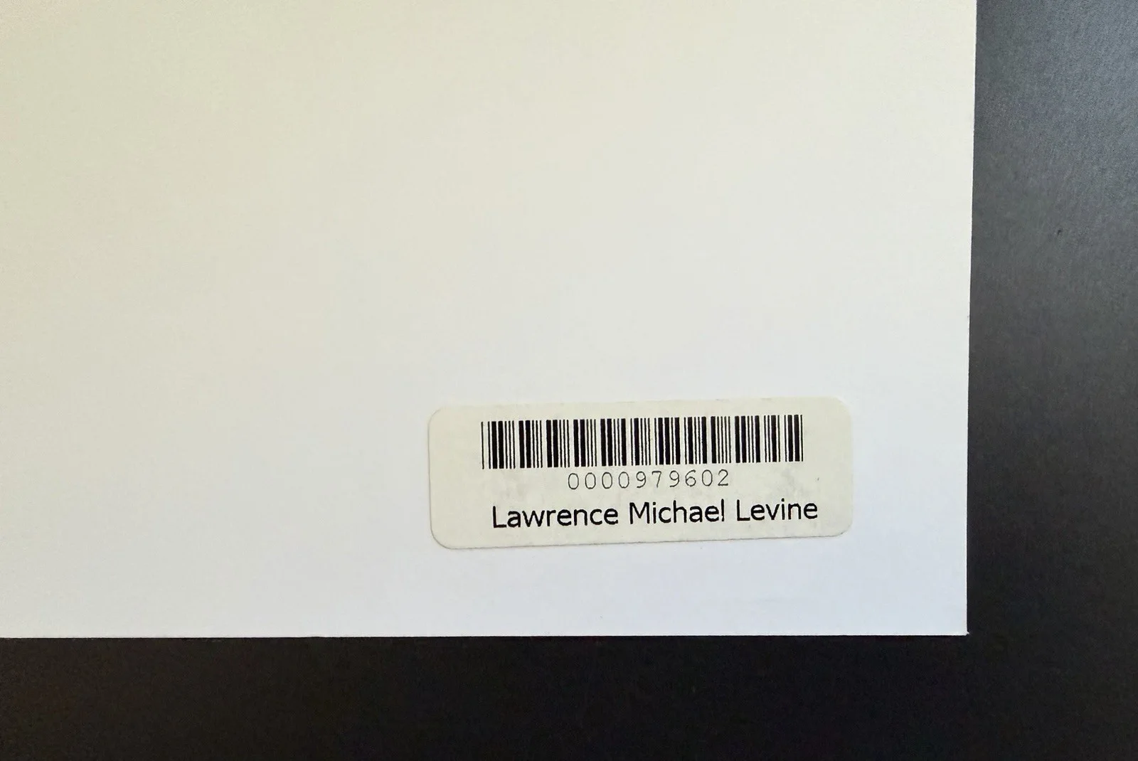 Lawrence Michael Levine Signed 8x10 Photo Autograph Gabi on the Roof in July, изображение 2