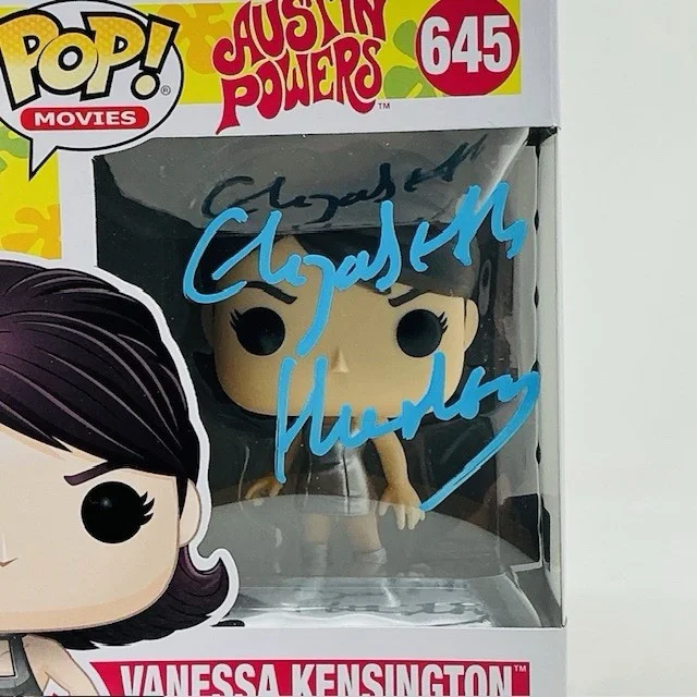 Elizabeth Hurley — Elizabeth Hurley Autographed Vanessa Kensington Austin Powers Funko Pop OCCM, image 2