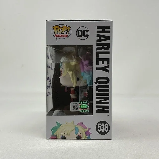 Karlii Hoch Autographed Harley Quinn DC Suicide Squad Isekai Funko Pop #536 OCCM, изображение 5