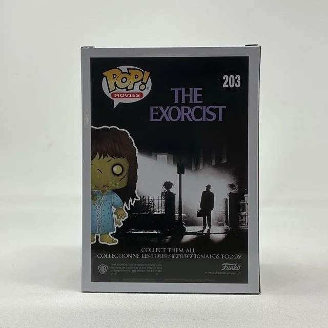 Linda Blair — Linda Blair Autographed The Exorcist Regan Green Splatter Funko Pop #203 JSA COA, изображение 4