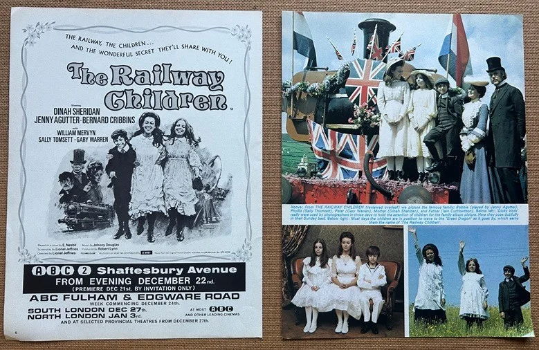 THE RAILWAY CHILDREN - 1971 full page UK magazine ad JENNY AGUTTER, image 2