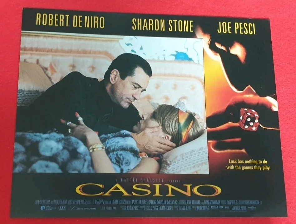Casino (1995) Original UK Lobby Cards Set of 8 14x11 De Niro Pesci Scorsese, изображение 4