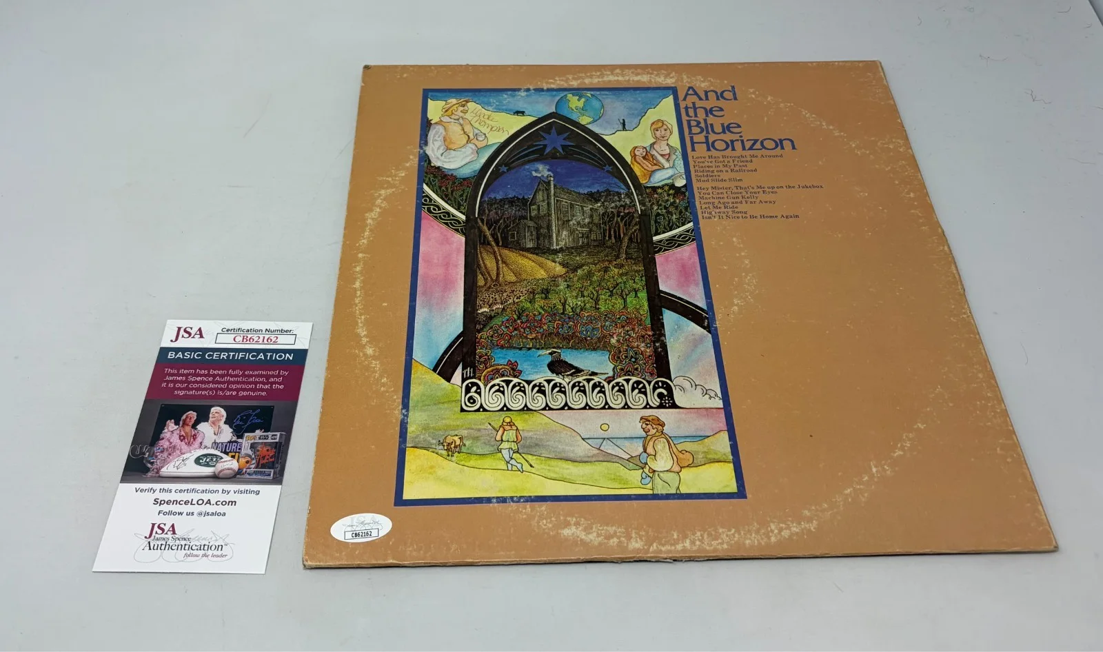 James Taylor signed Mud Slide Slim Album JSA COA, image 2