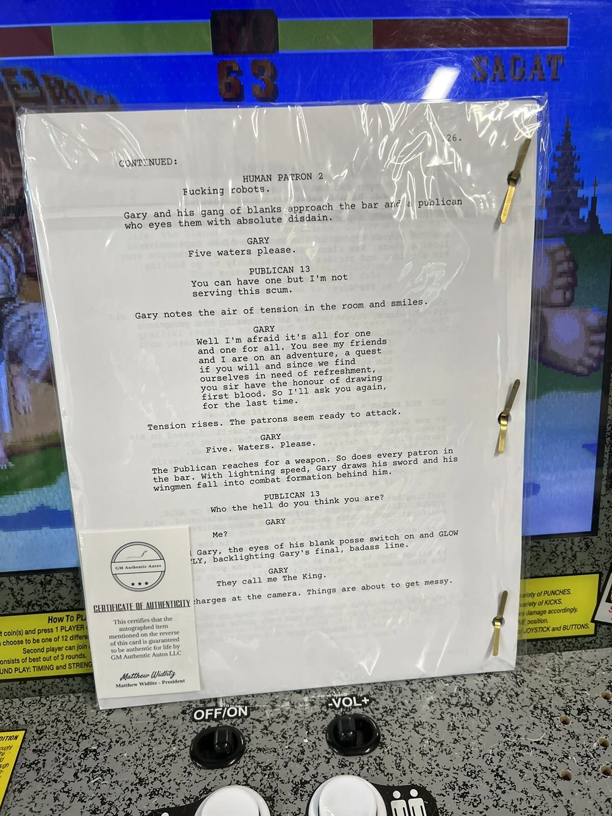 Simon Pegg — Simon Pegg Signed Autographed "The World's End" Full Movie Script COA Authentic, image 3
