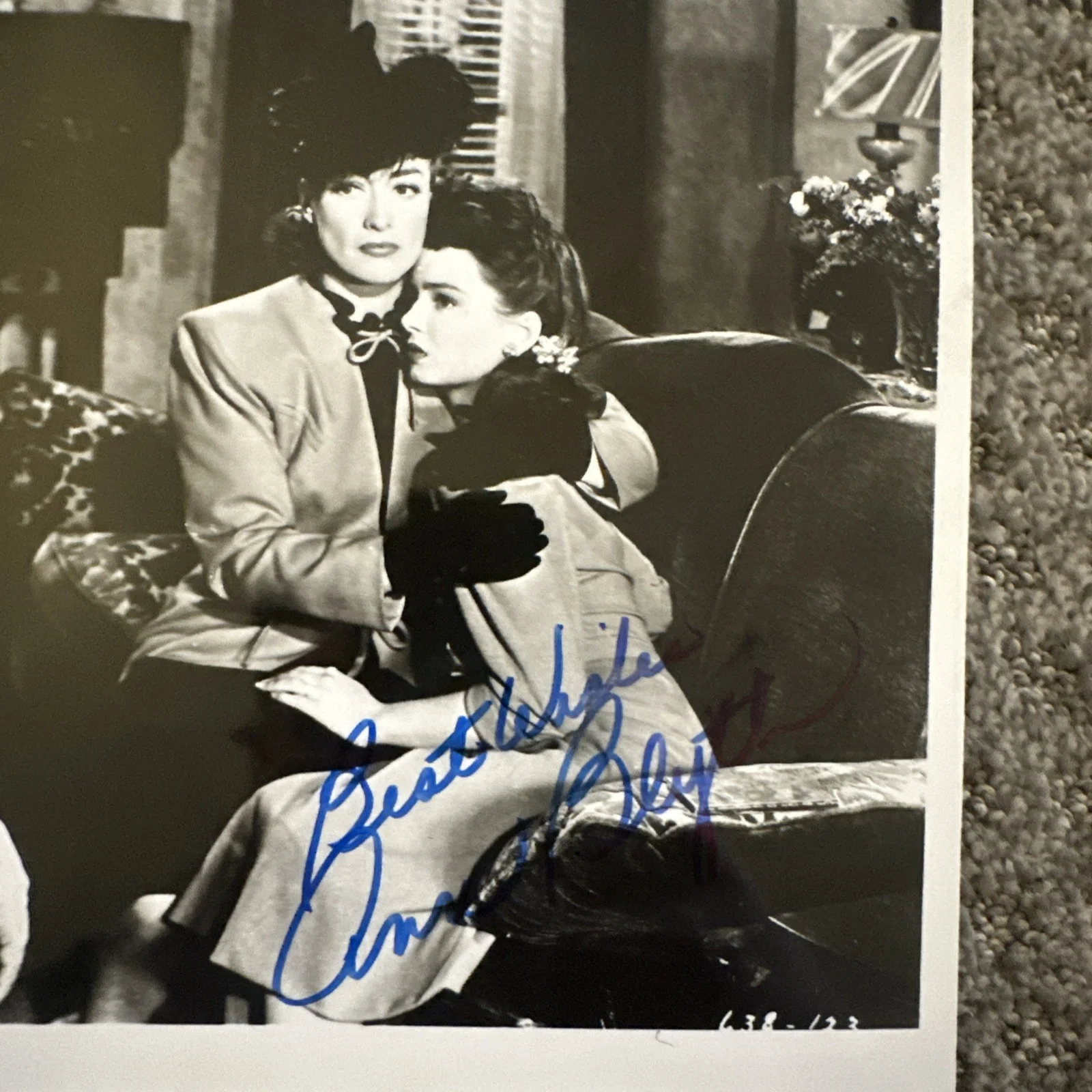 Ann Blyth signed Autographed 8x10 Photo Legendary Hollywood Actress, изображение 2