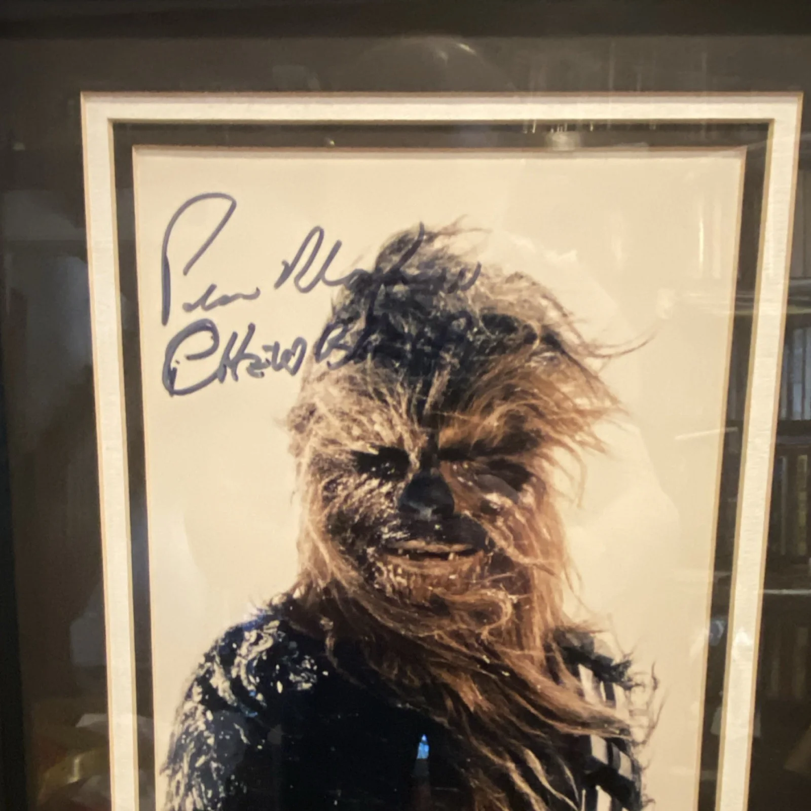 Peter Mayhew — Peter Mayhew Autographed Chewbacca Photo Star Wars Walt Disney World Co., image 2