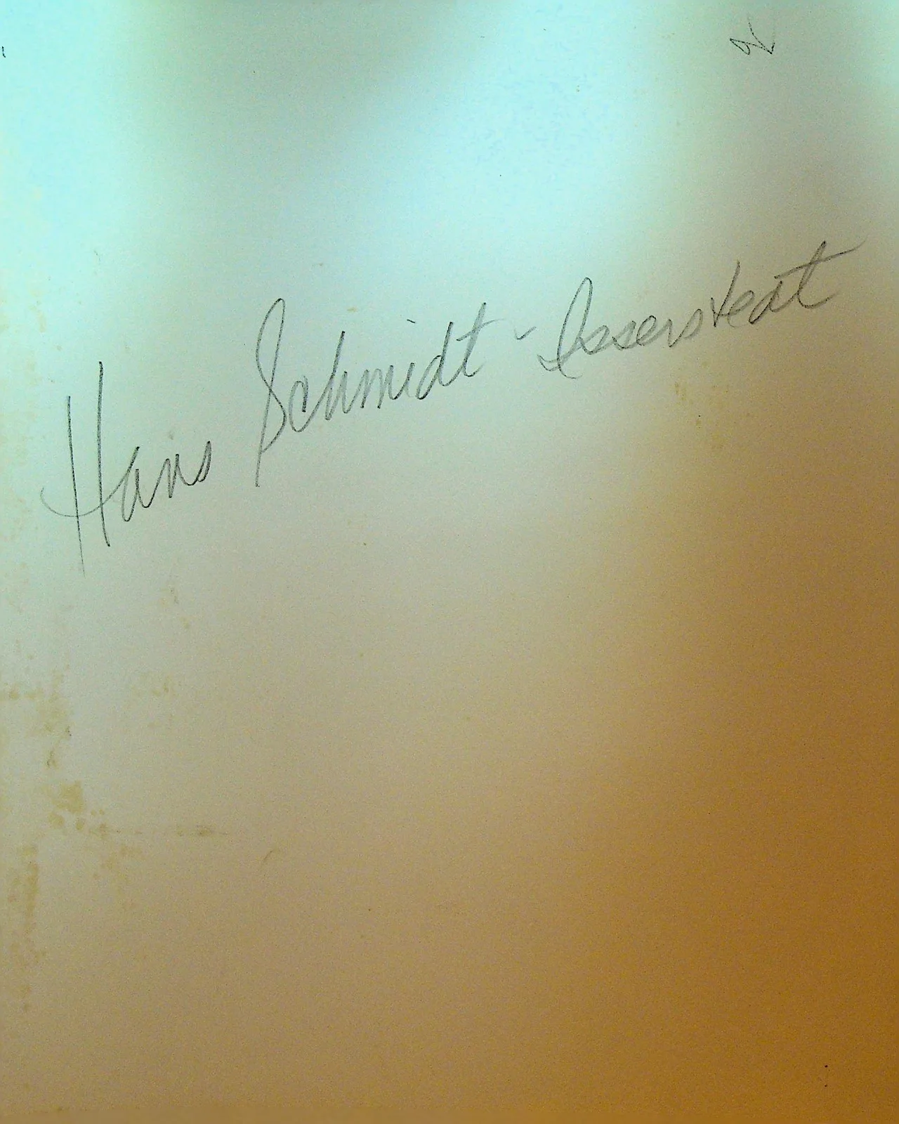 Hans Schmidt-Isserstedt Conductor Autograph Signed Photograph 1960s, image 2