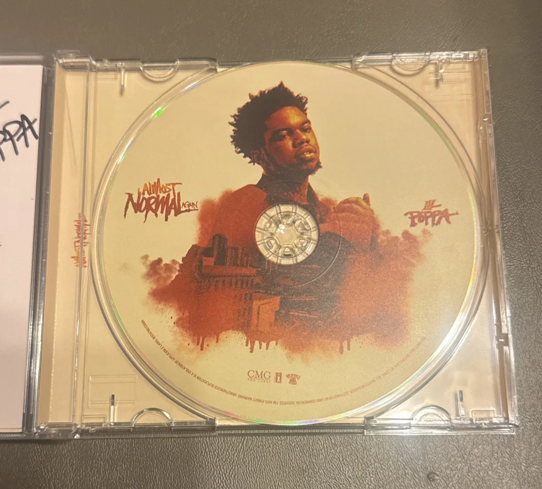 SIGNED Lil Poppa Almost Normal Again Album Photo Cover Art Card & CD See Pics, изображение 3